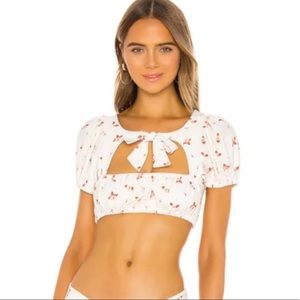 NWT WeWoreWhat Lily top